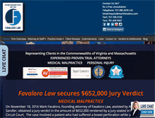 Tablet Screenshot of markfavaloro.com